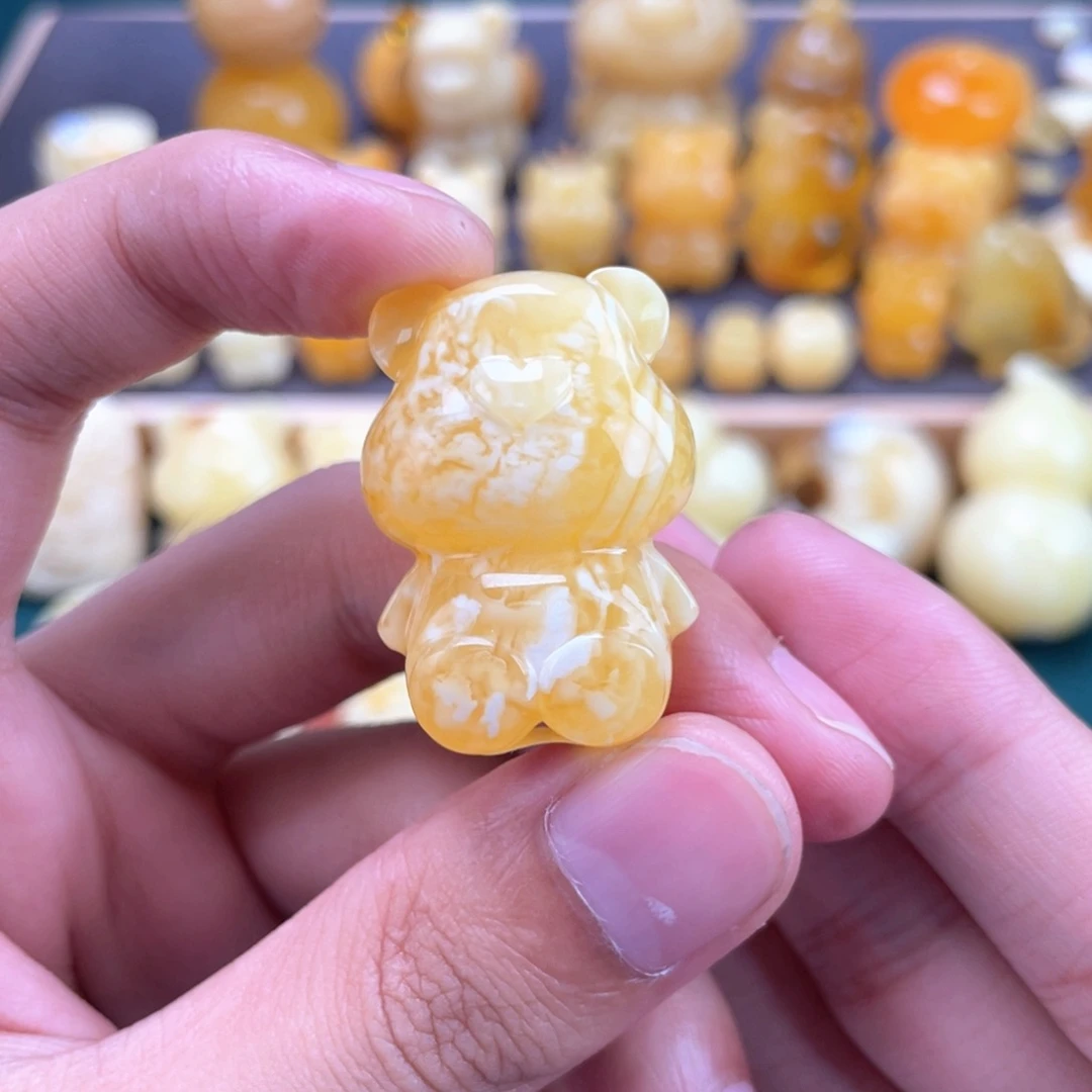 琥珀未镶嵌裸石蜜蜡