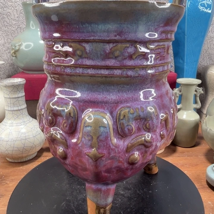 珠***！陶摆件钧瓷钧瓷钧瓷钧瓷