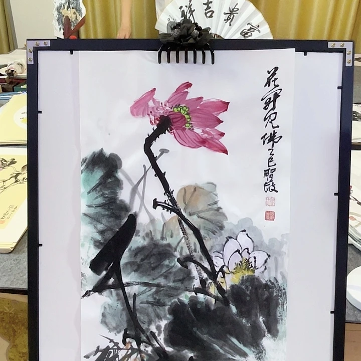 国画张圣敏先生纯手绘作品
