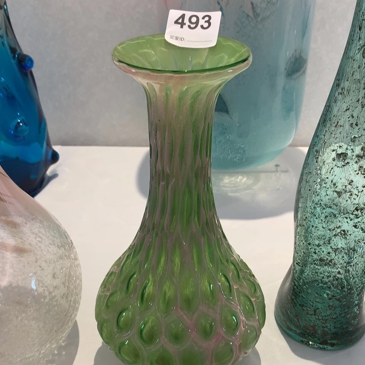 简***由手工古法琉璃花器