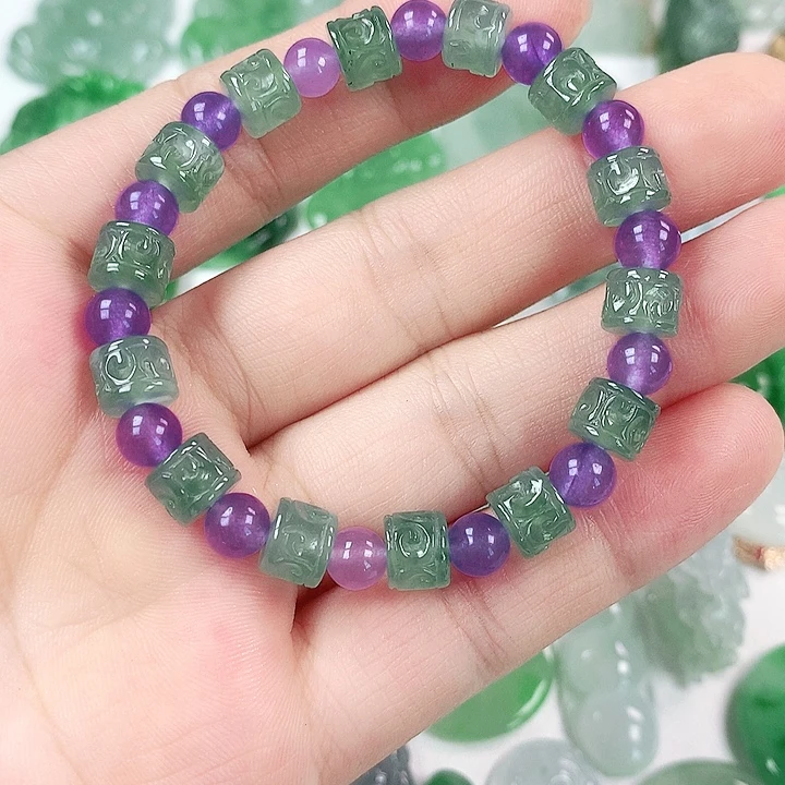 翡翠未镶嵌颈饰缅甸翡翠A货