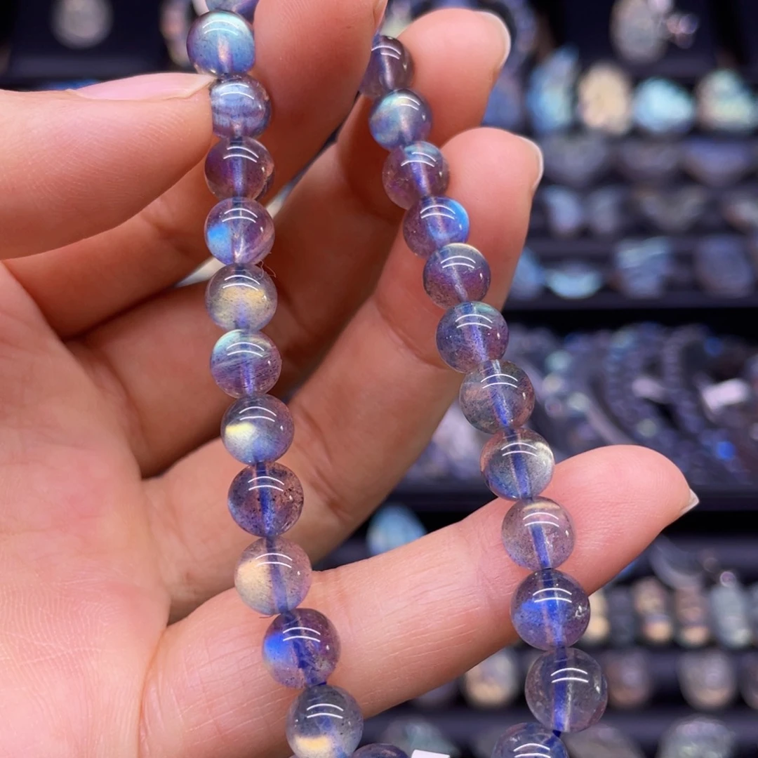 未镶嵌手串长石7左右