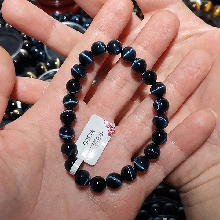 芮***宁木变石（虎睛石）未镶嵌手串