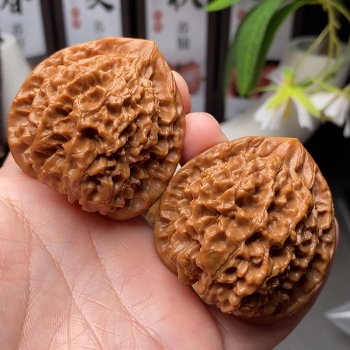 文玩核桃把件官帽49