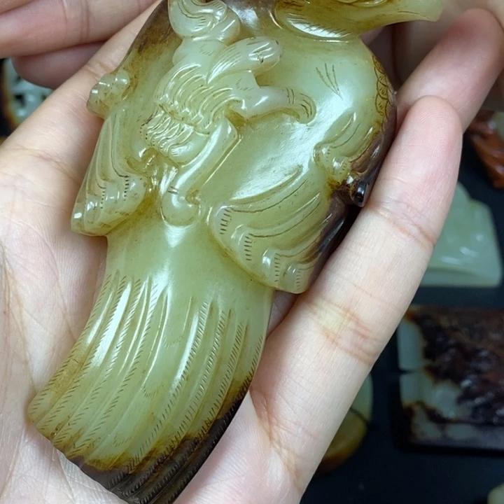未镶嵌和田玉把件用****6