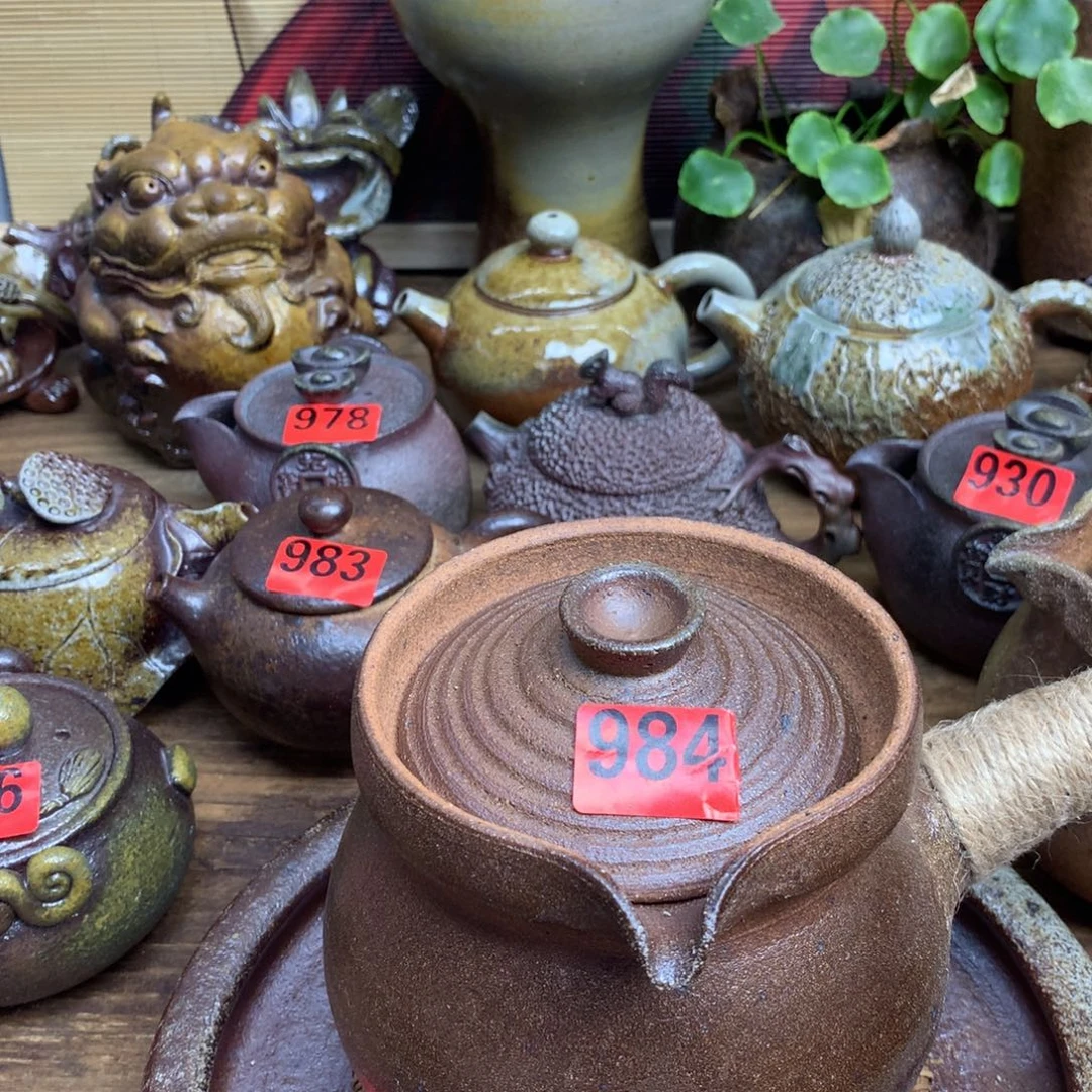 柴烧烤茶壶700毫升一物一拍