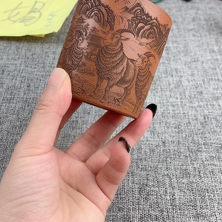 紫砂茶杯高端主人杯