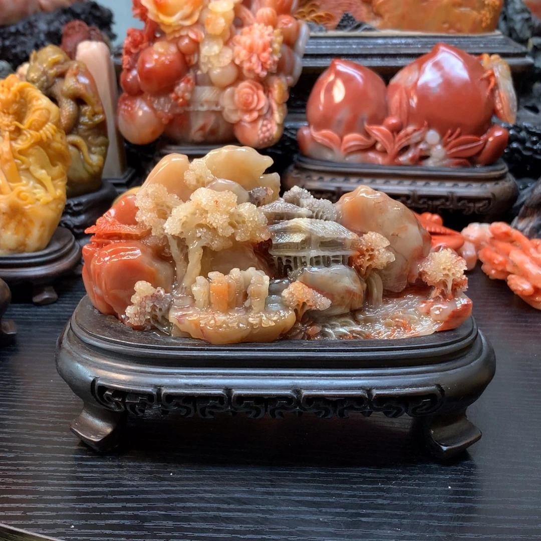 寿山石寿山石摆件