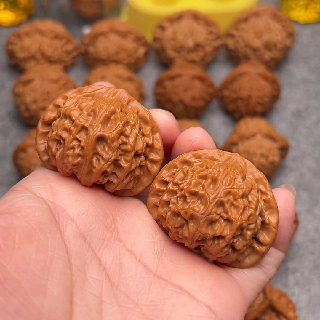 把件文玩核桃精品桃心宫灯43.5全品