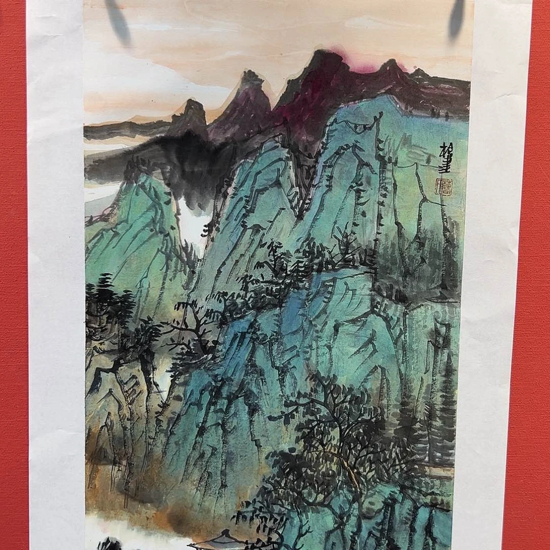 国画曹根建国画作品