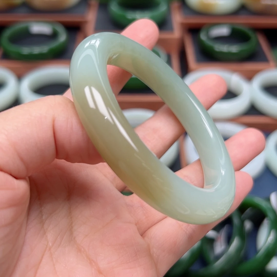 未镶嵌手镯和田玉5859