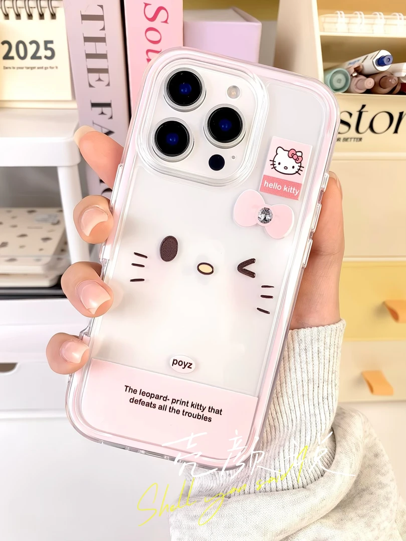 8号【开心小猫】适用苹果16promax手机壳iphone15/14/13/12/11