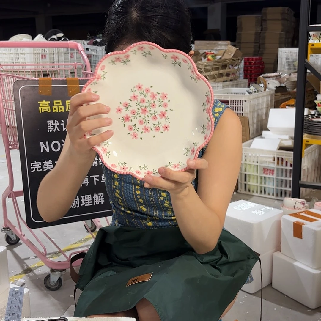 瓷微瑕陶瓷餐具釉下彩