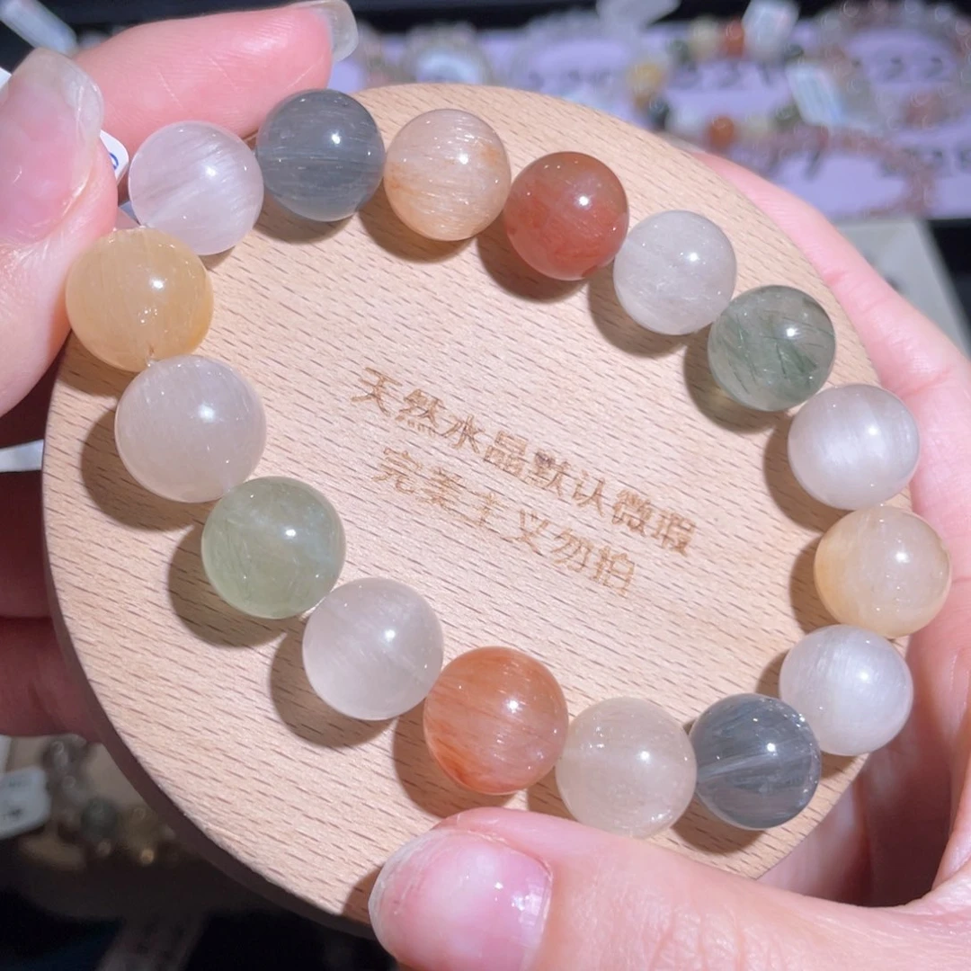 水晶手链未镶嵌228号多样性发货一-  13+