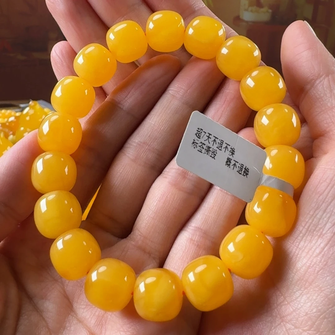 蜜蜡未镶嵌毛衣链