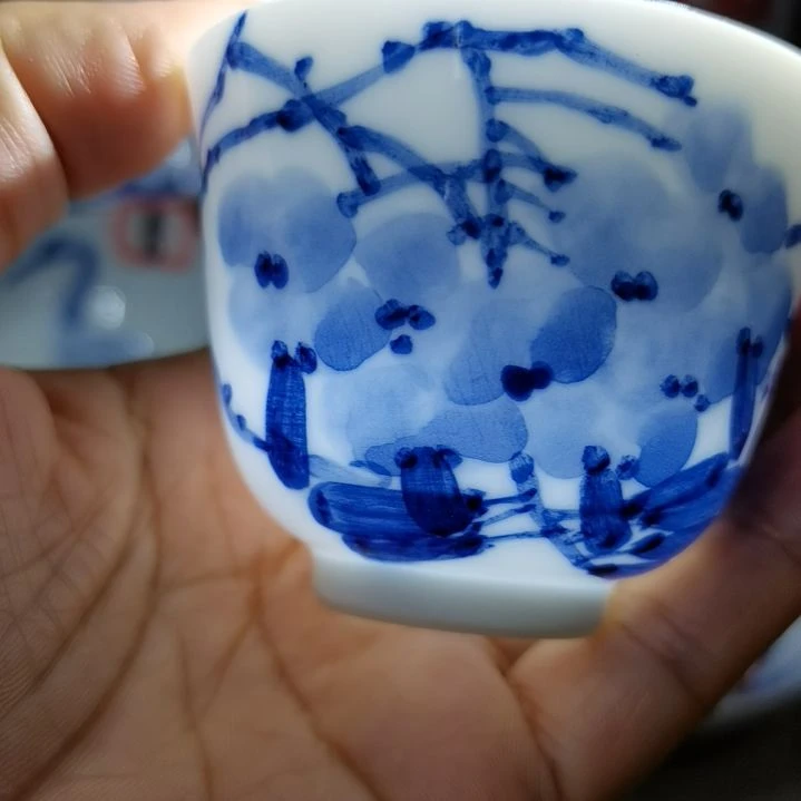 杯张学鸿老师青花