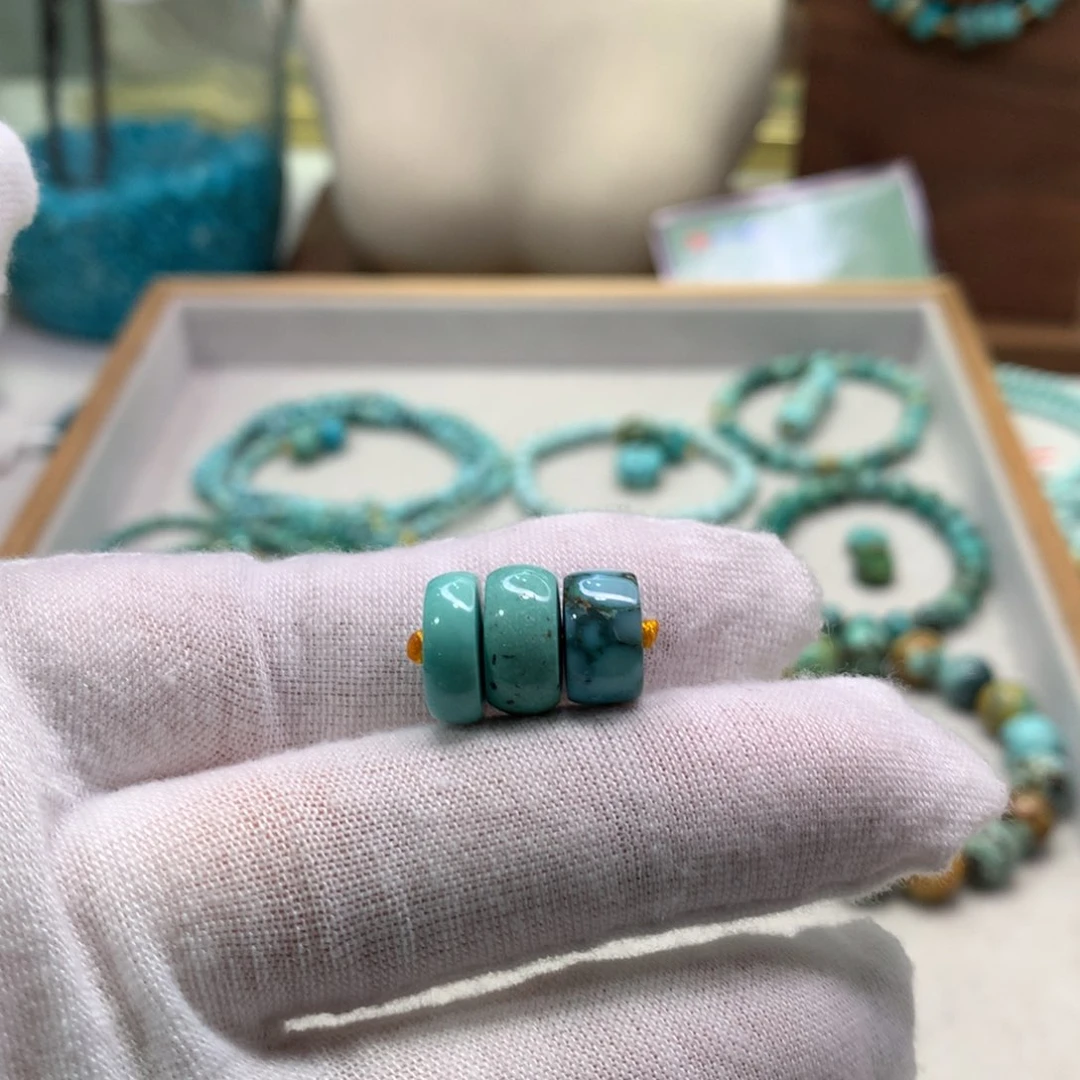 绿松石未镶嵌配饰