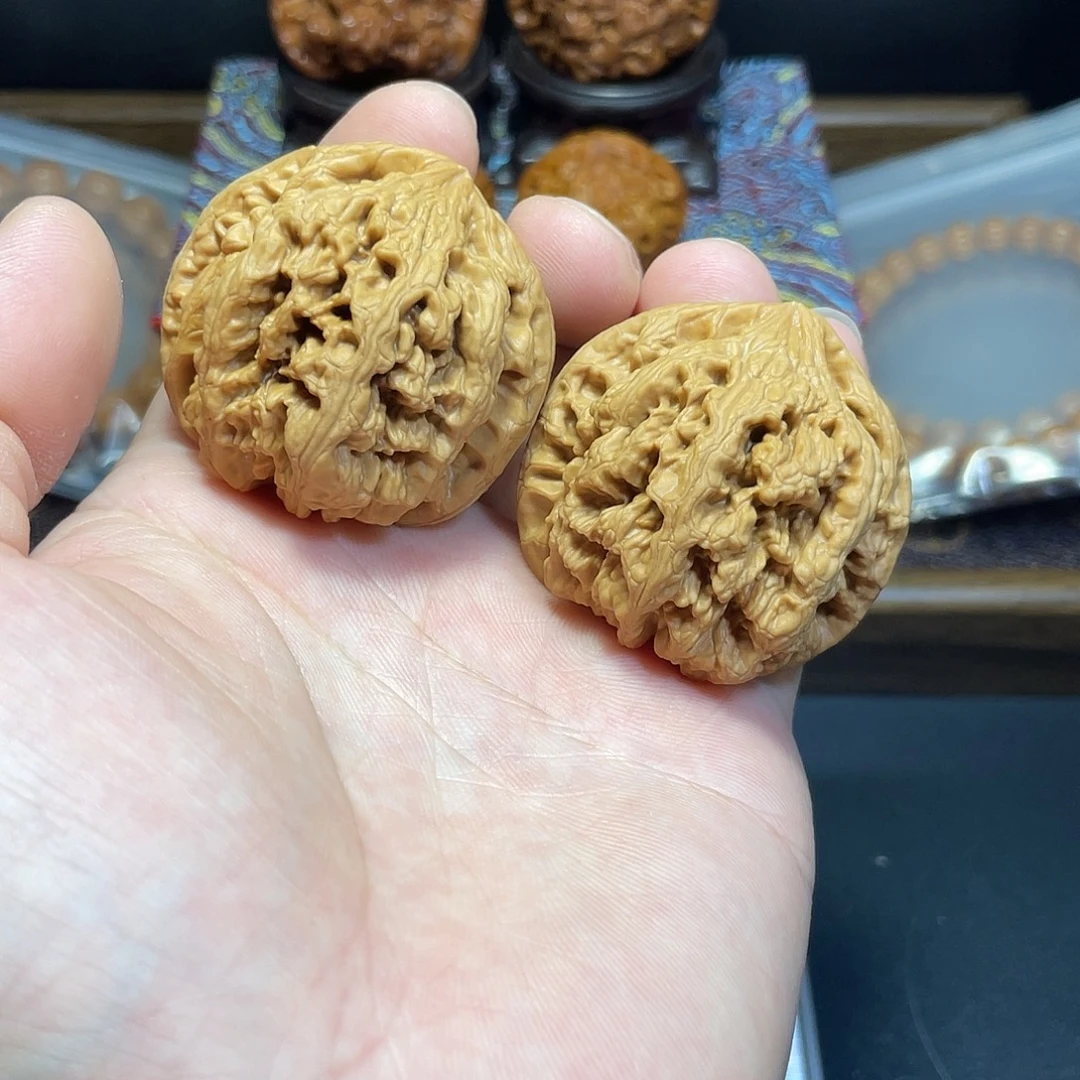 吊坠文玩核桃44尺大粗筋