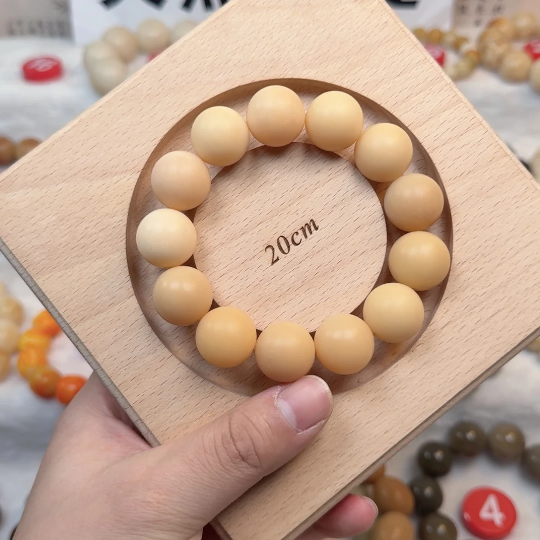 白玉菩提吊坠7-卡18手工干磨风化老料