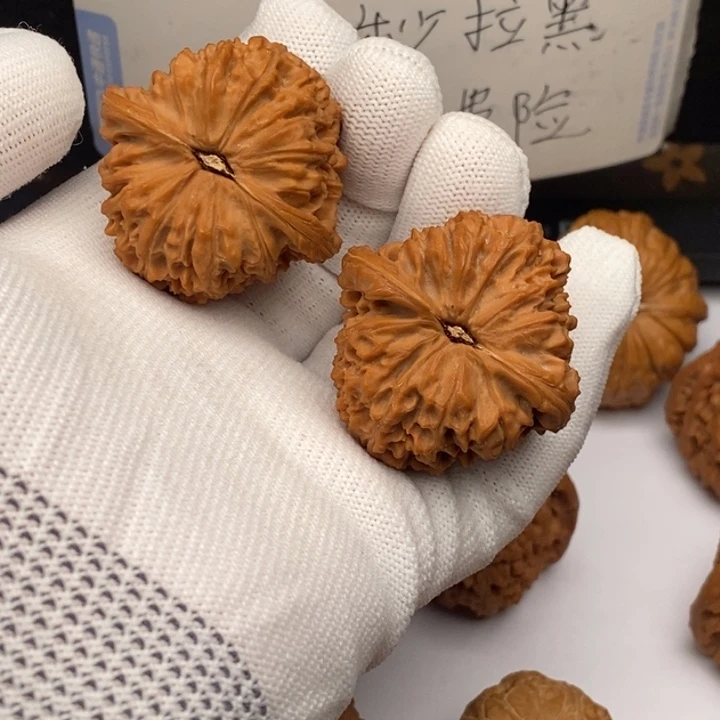 把件文玩核桃球形南疆石41