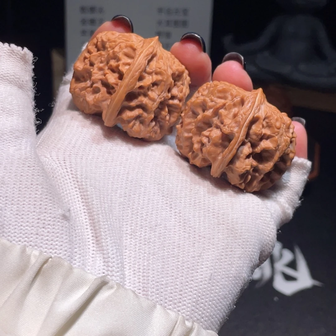 吊坠文玩核桃35.38蓟县红马蹄6063