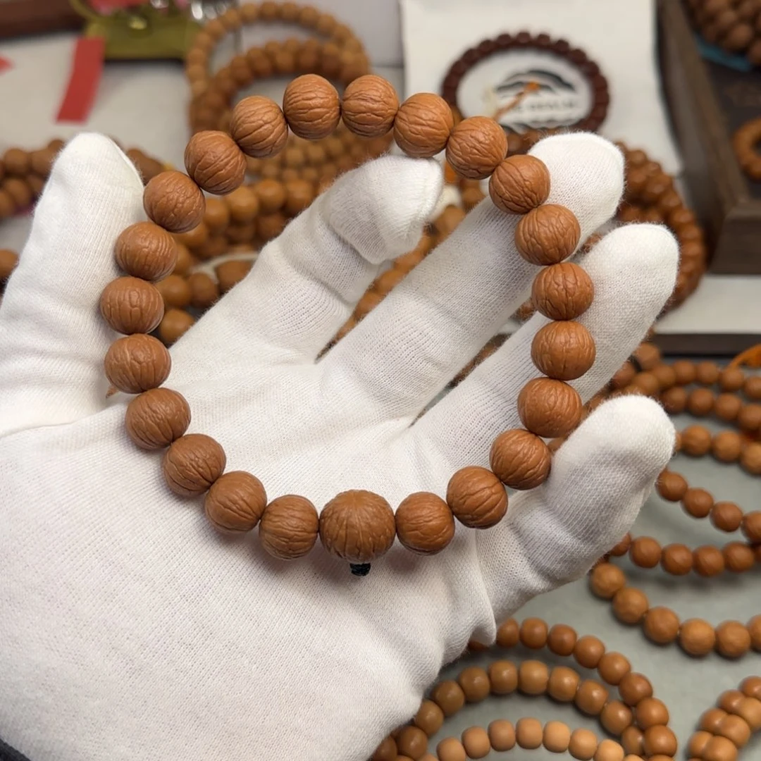 猴头核桃手串全品无瑕原皮凤羽13+尺寸