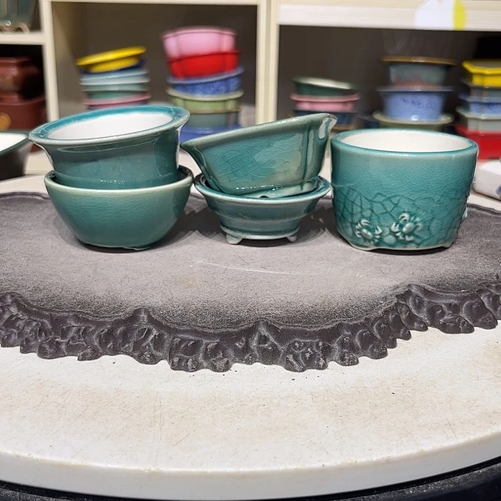 紫砂花盆瑕疵7-8-5。。。