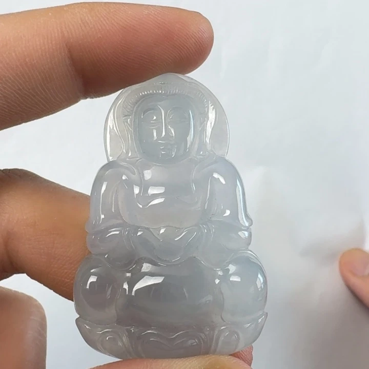 翡翠未镶嵌颈饰翡翠挂件