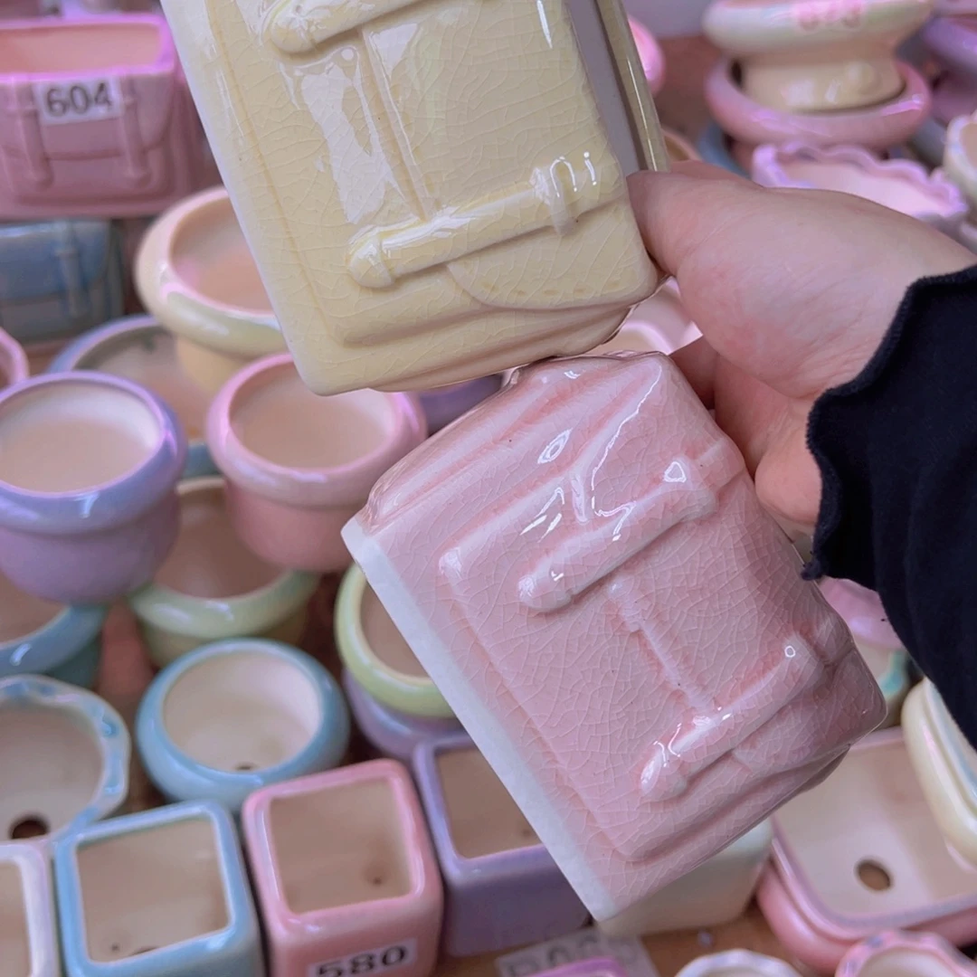 陶瓷花盆当场凑满12包邮