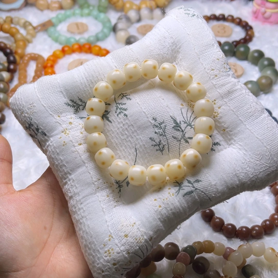 菩提根/象牙果吊坠斑点狗卡13干磨