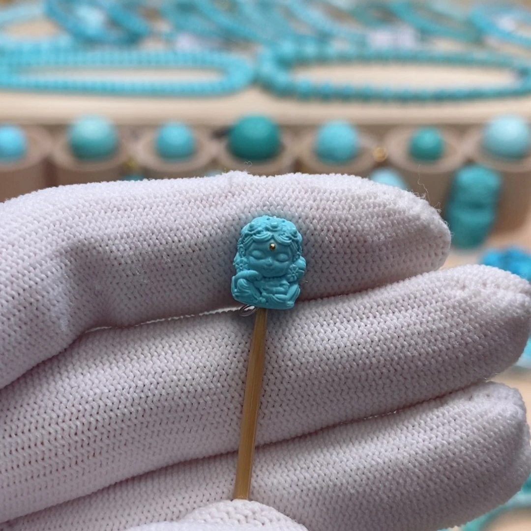 未镶嵌绿松石珠宝奇石