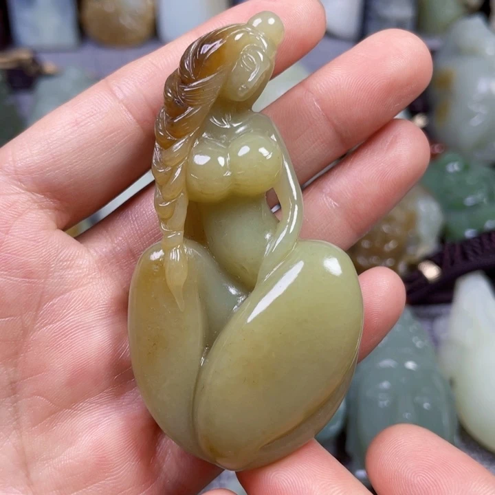 未镶嵌和田玉挂件