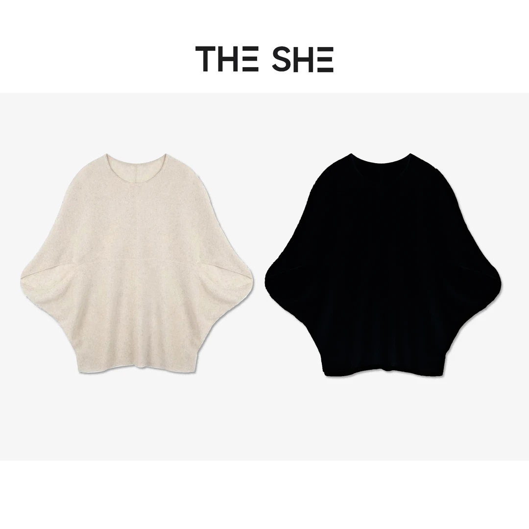 【C•C】亚麻针织衫上衣 夏季新款气质宽松慵懒风上衣