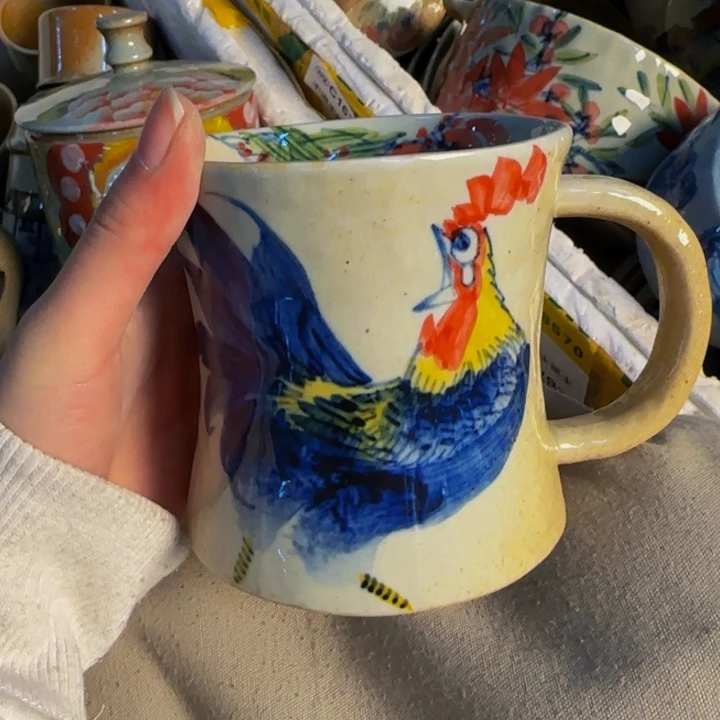 瓷片景德镇陶瓷手工手绘