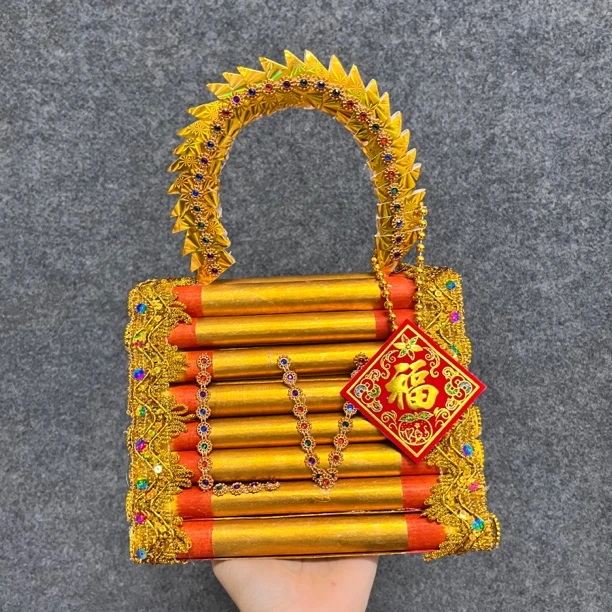 月娘包包一对潮汕材料包手工折纸初一十五年尾答谢元宵中秋等节庆