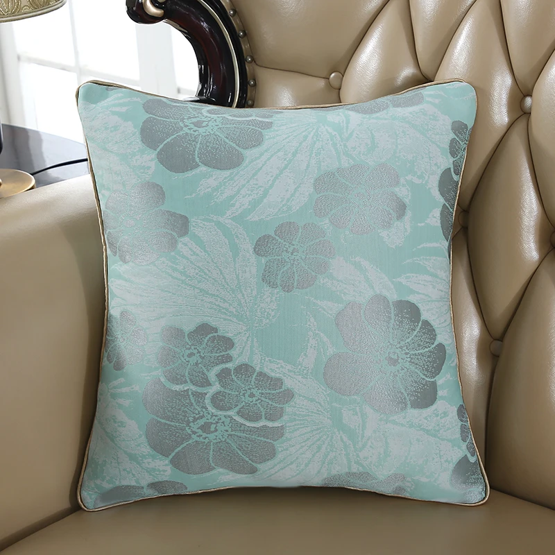 【克莱茵】欧式沙发抱枕套中式沙发靠背垫可拆正方形长方形靠背套