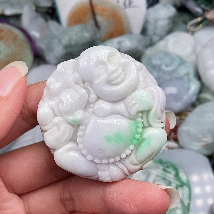 颈饰未镶嵌翡翠翡翠