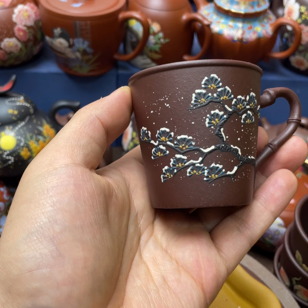 茶杯紫砂紫砂主人杯100cc