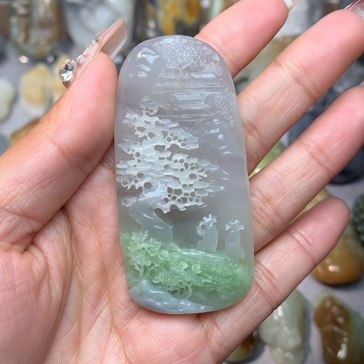 和田玉挂件未镶嵌