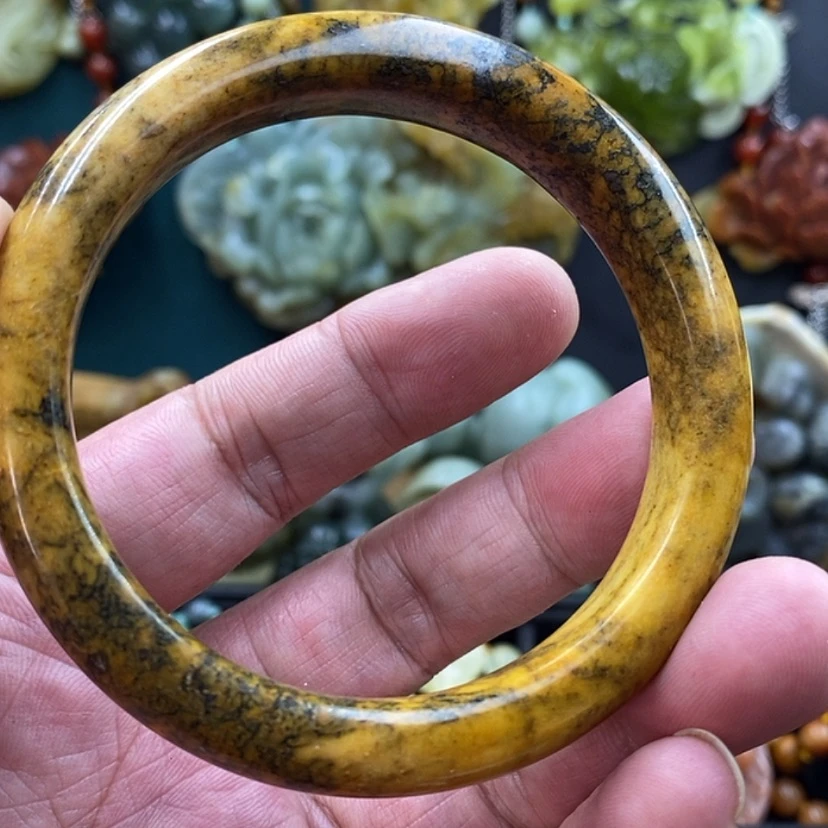 【闪购商品】未镶嵌岫玉手镯61