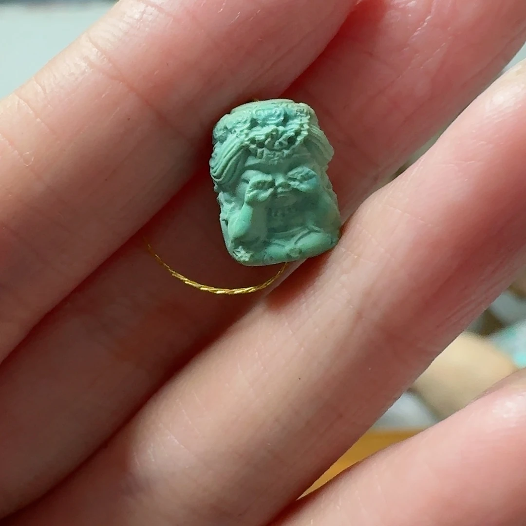 绿松石珠宝奇石未镶嵌