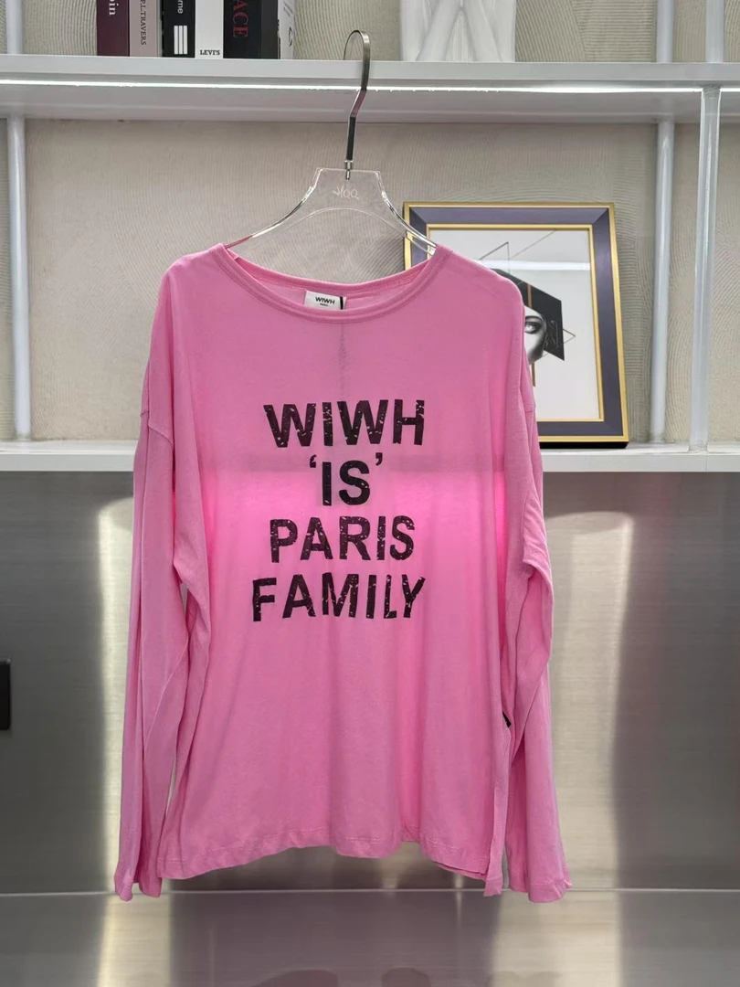 WIWH上衣｜❤️潮流宽松时尚大版T恤WHST4S131