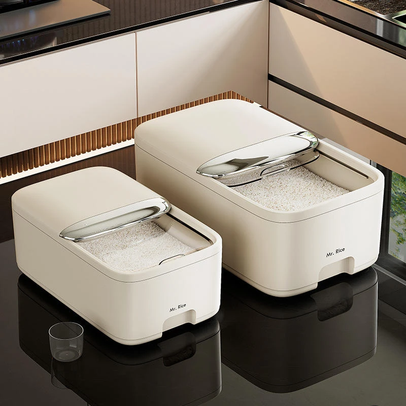 米桶家用食品级防虫防潮米缸米箱面粉面桶储物罐大米杂粮收纳盒