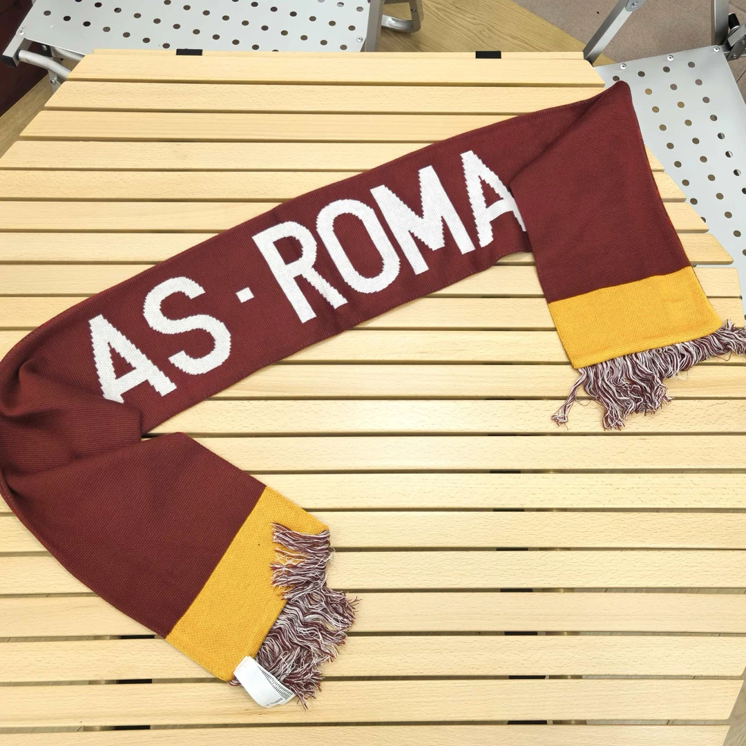 男女同款 围巾 罗马队球迷围巾围脖 尺寸150*17cm
