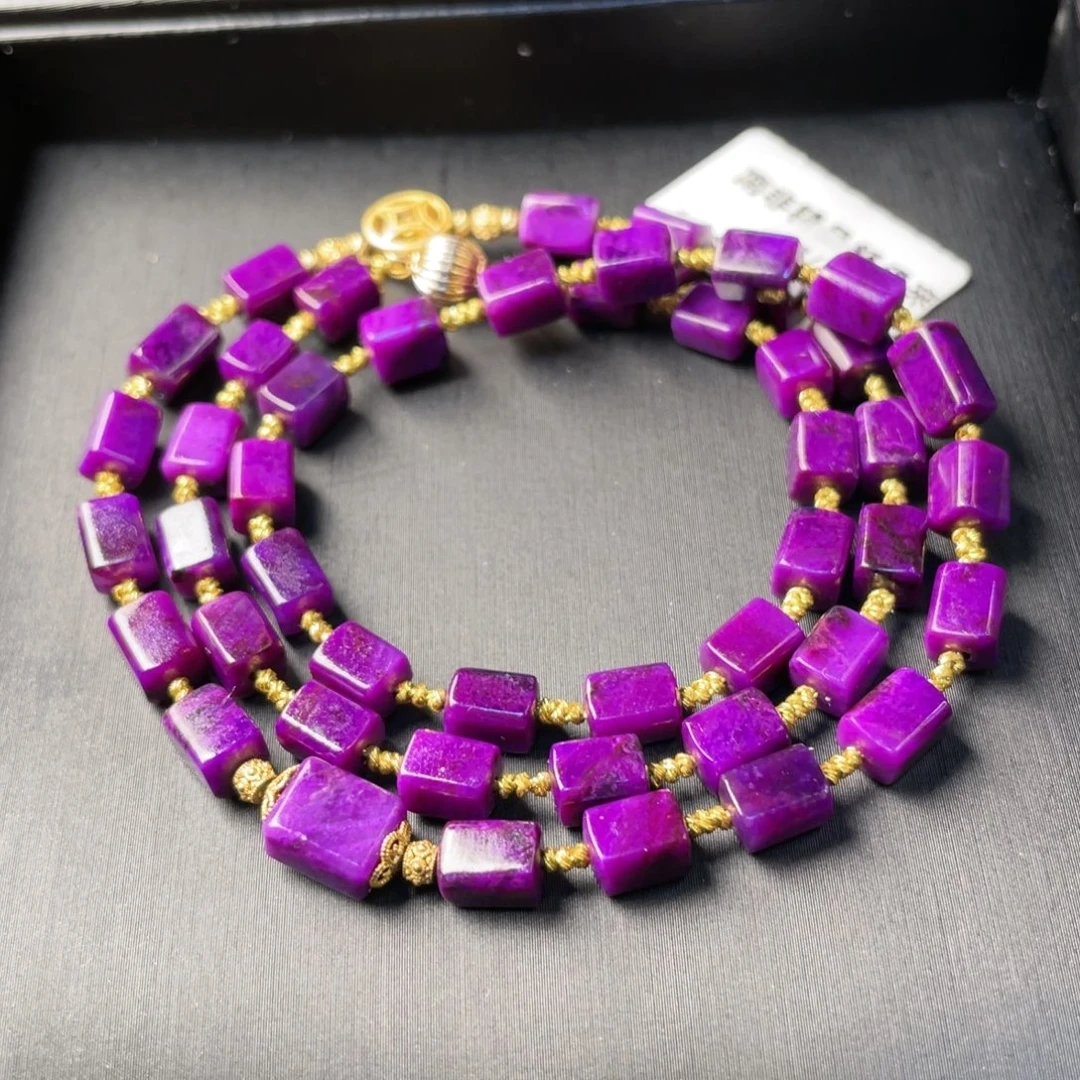 苏纪石（舒俱来）18K金镶嵌颈饰