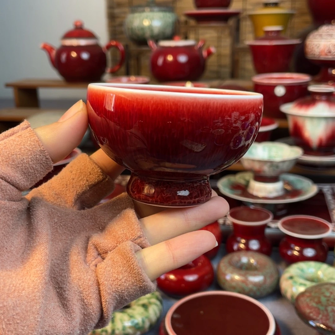 景德镇原矿陶瓷 美人杯