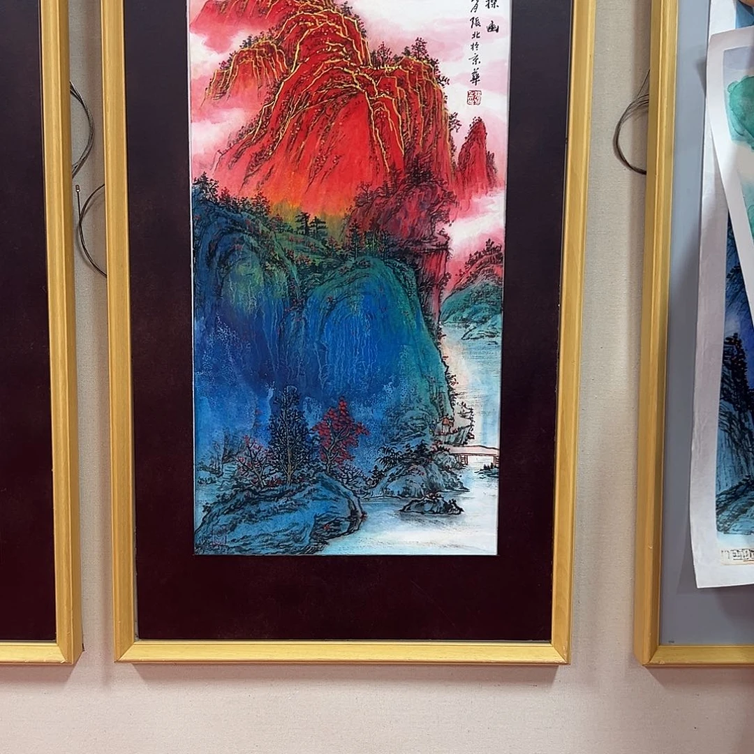 国画张北出版原作