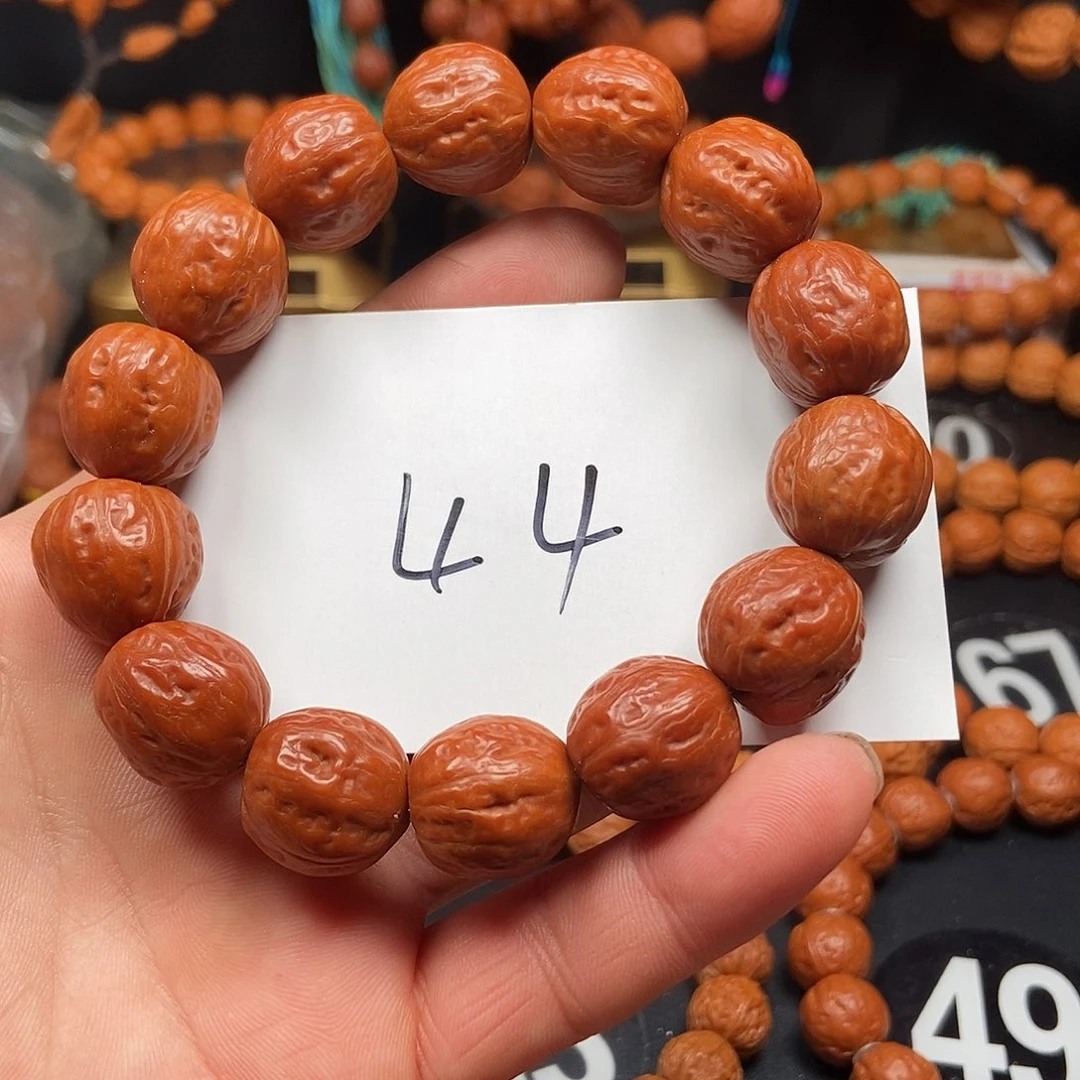 文玩核桃吊坠光头118