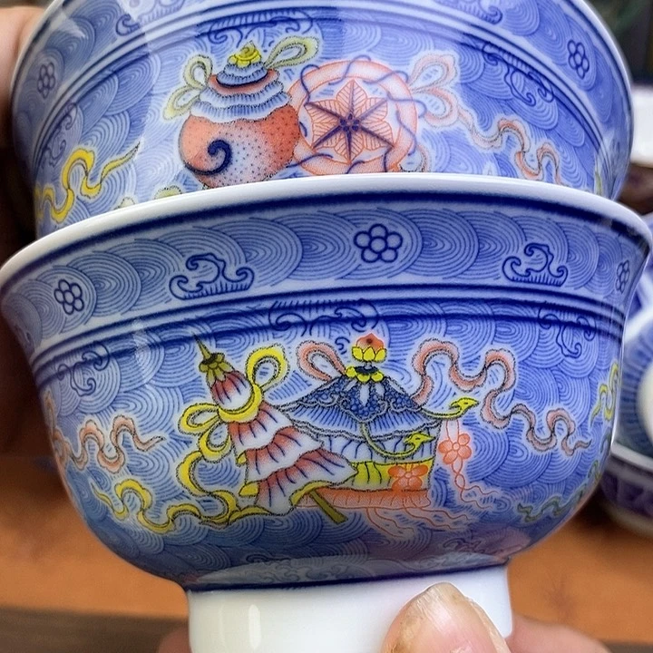 景德镇陶瓷藏式茶碗