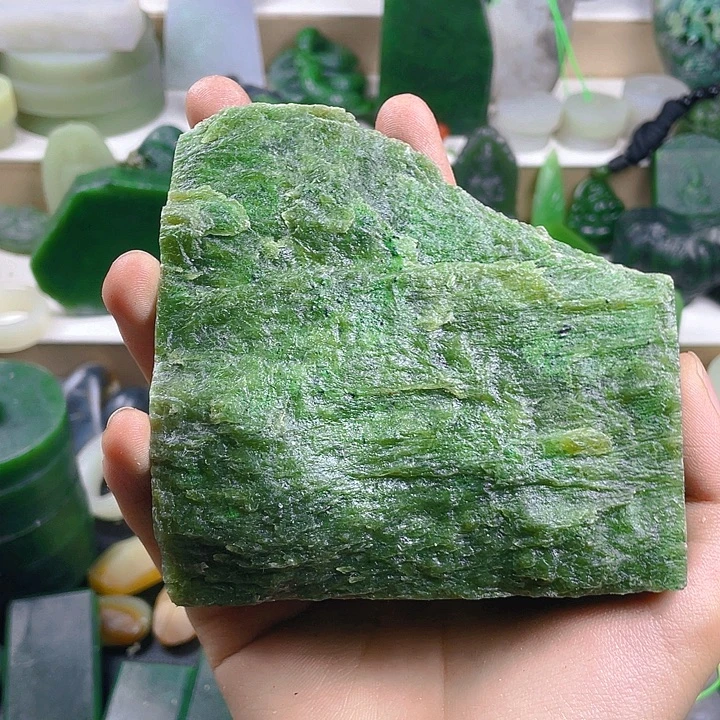 和田玉（碧玉）未镶嵌挂件